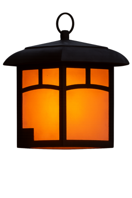 True Stories orange lamp